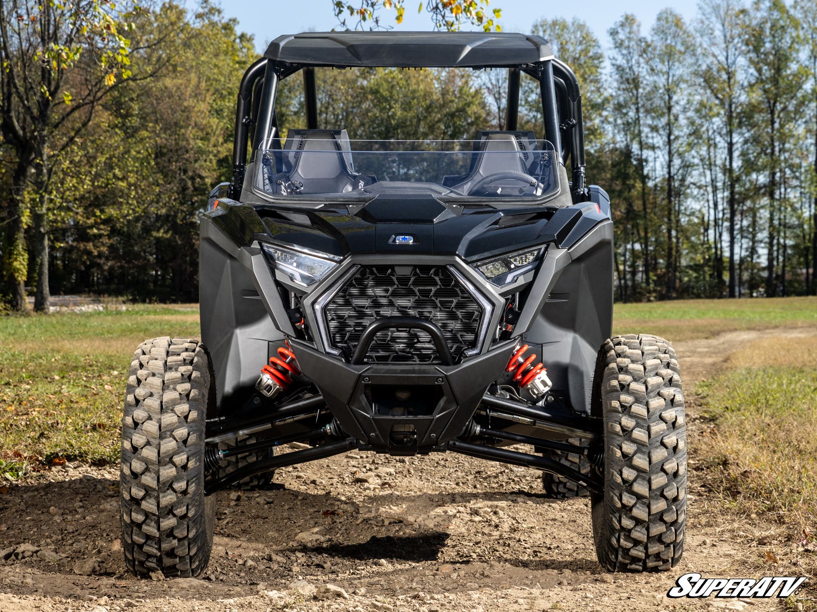 SuperATV Polycarbonate Half Front Windshield