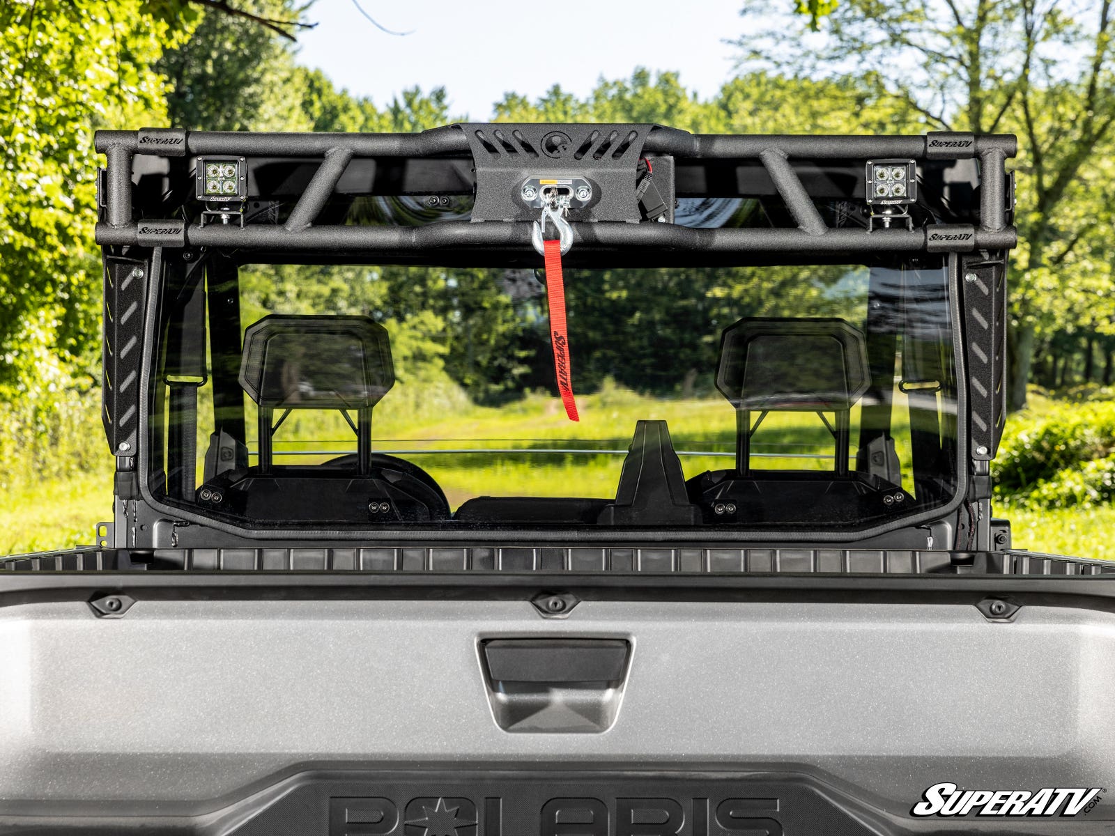 SuperATV Game Loader UTV Rack avec treuil