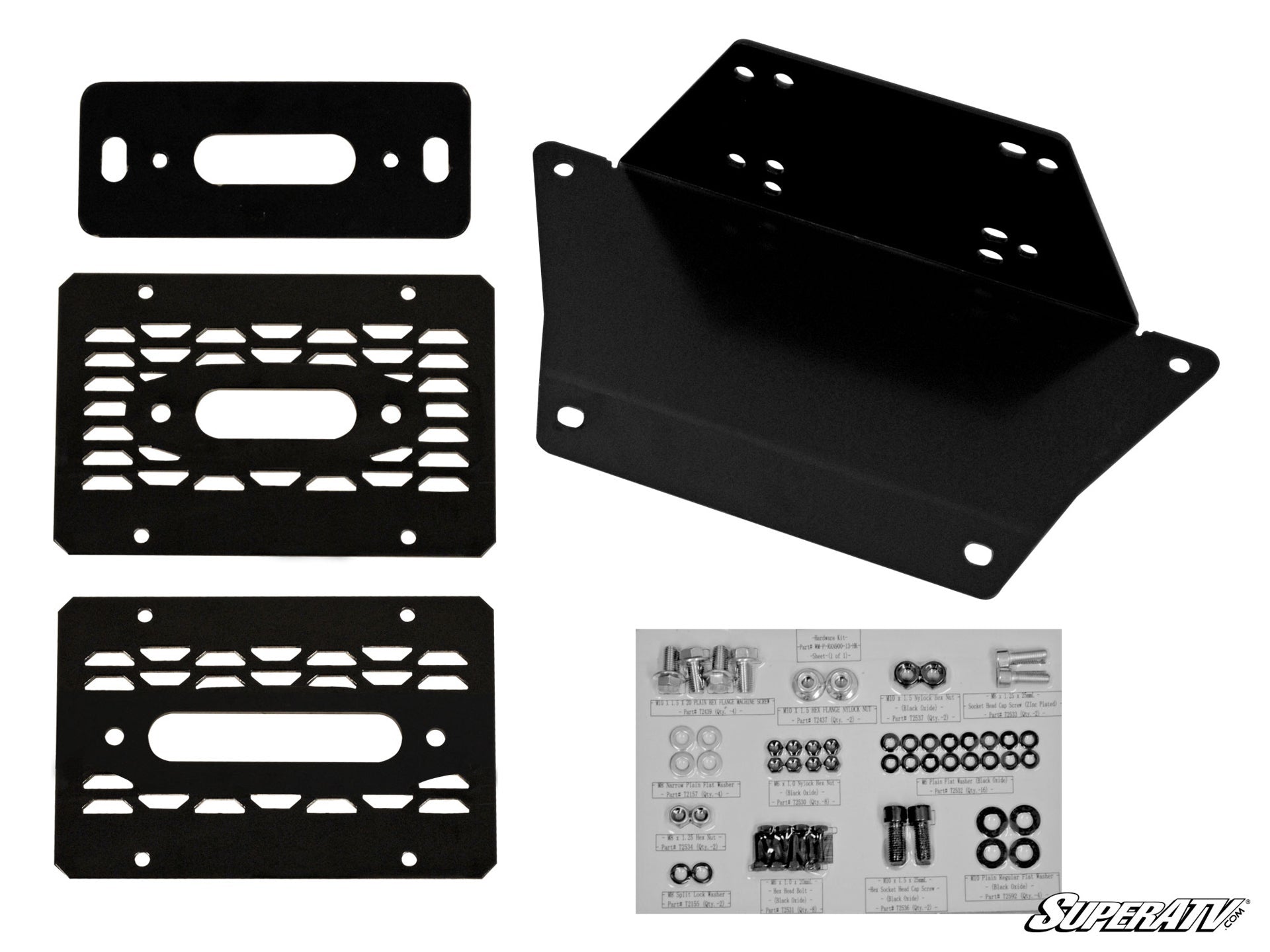 SuperATV Winch Mounting Plate
