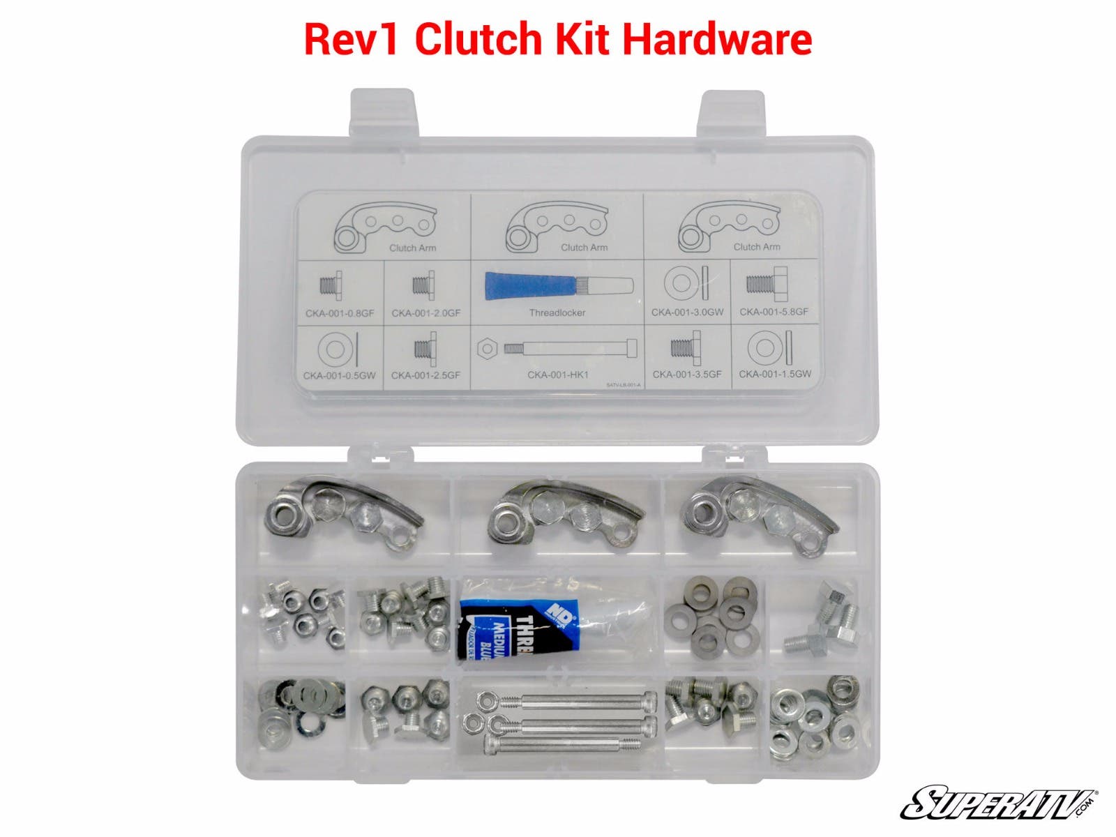 SuperATV Polaris RZR S 1000 Rev1 Clutch Kit