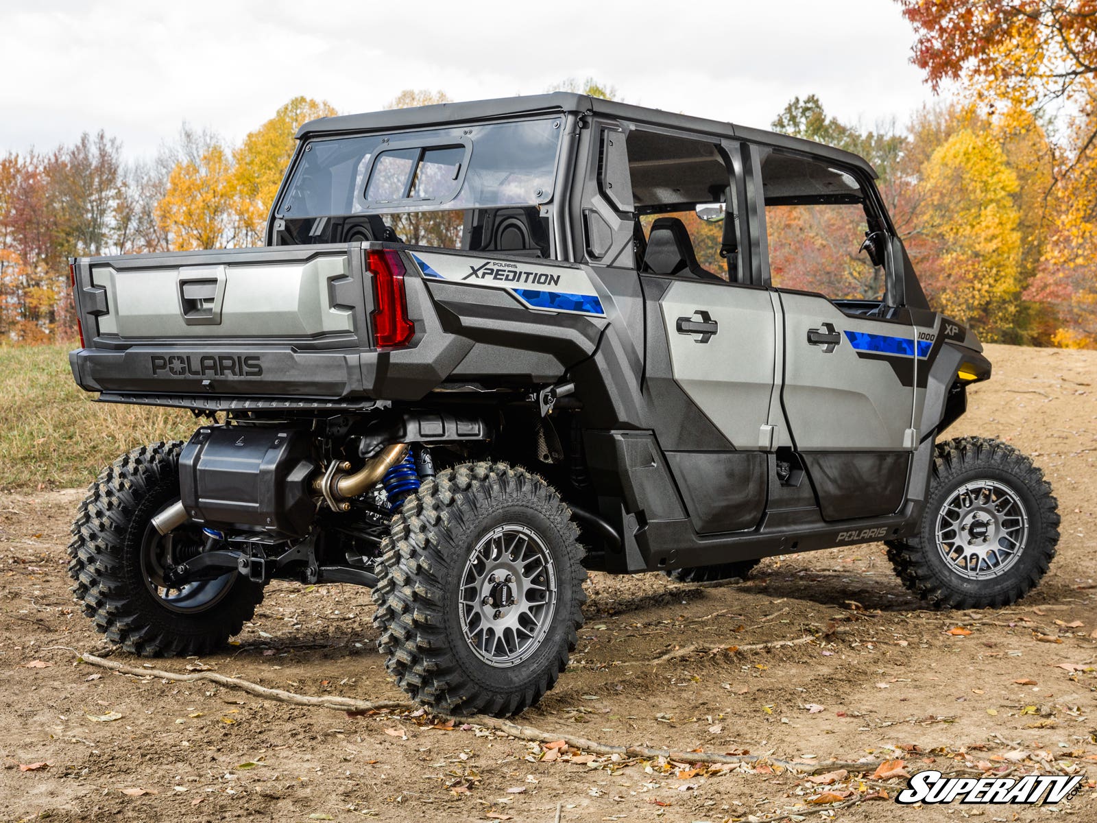 SuperATV Polycarbonate Sliding Rear UTV Windshield