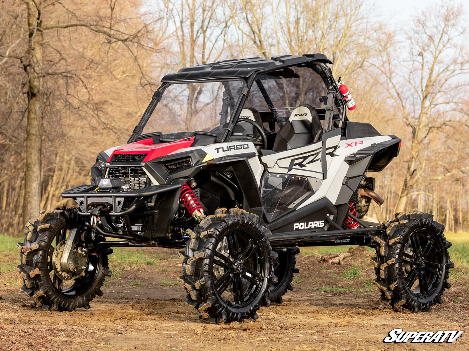 SuperATV Winch-Ready Bounty Front Bumper with 6000lbs Winch