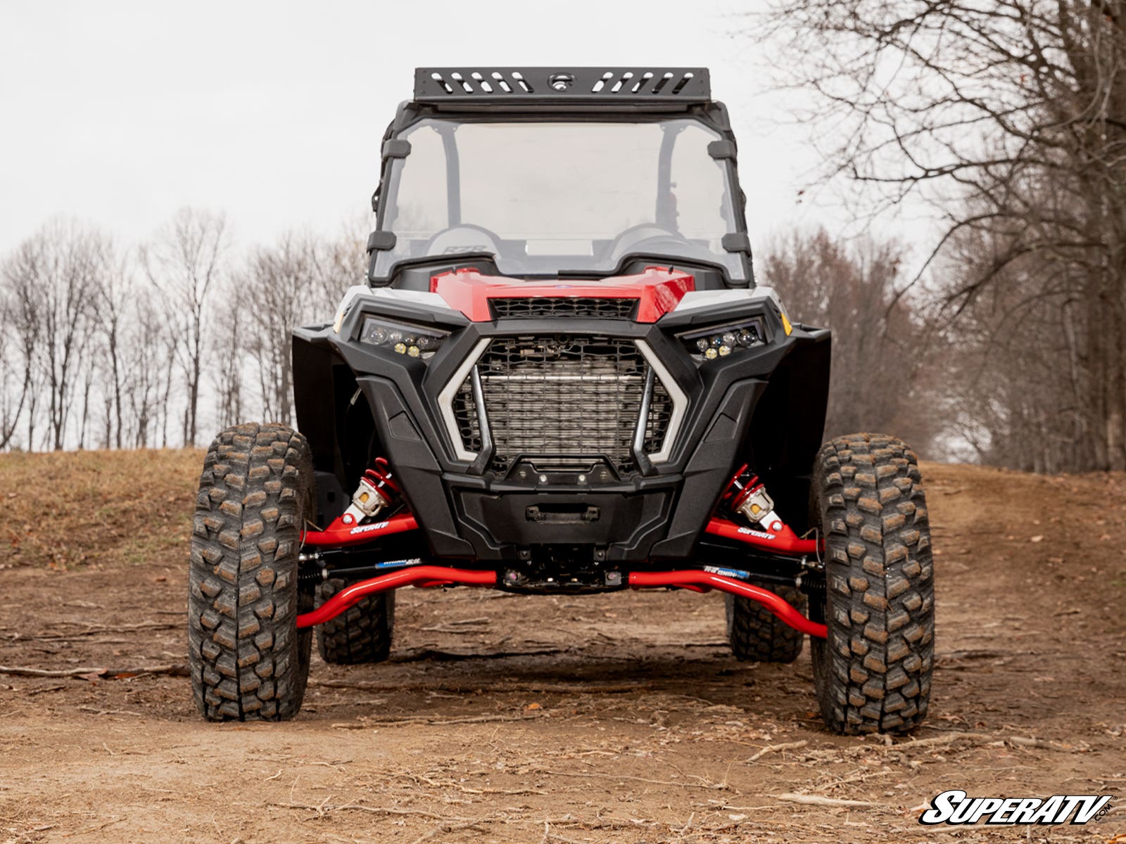 SuperATV Polaris RZR XP High Clearance 2" Forward Offset A-Arms