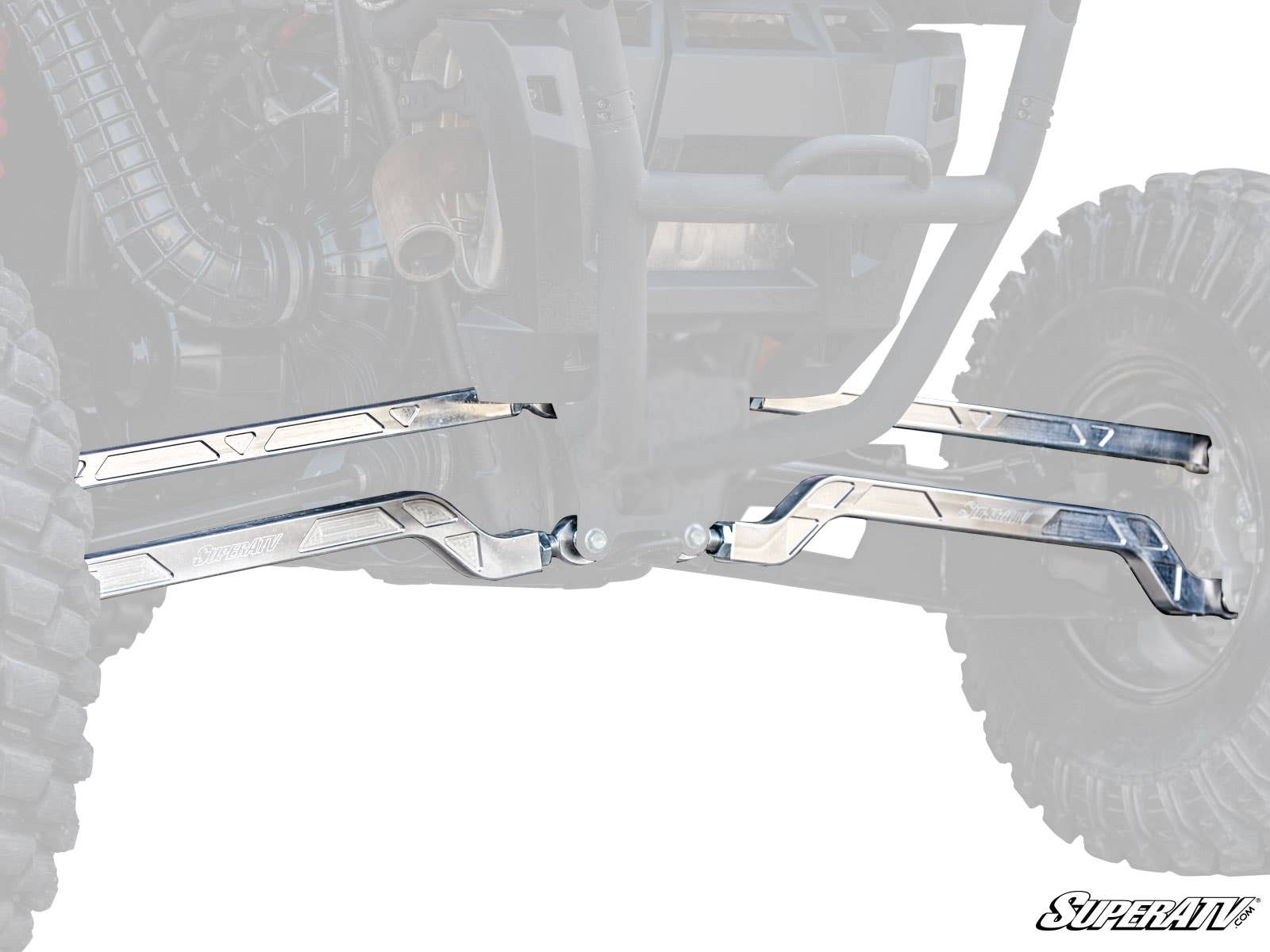 SuperATV Polaris RZR High Clearance Billet Aluminum Radius Arms