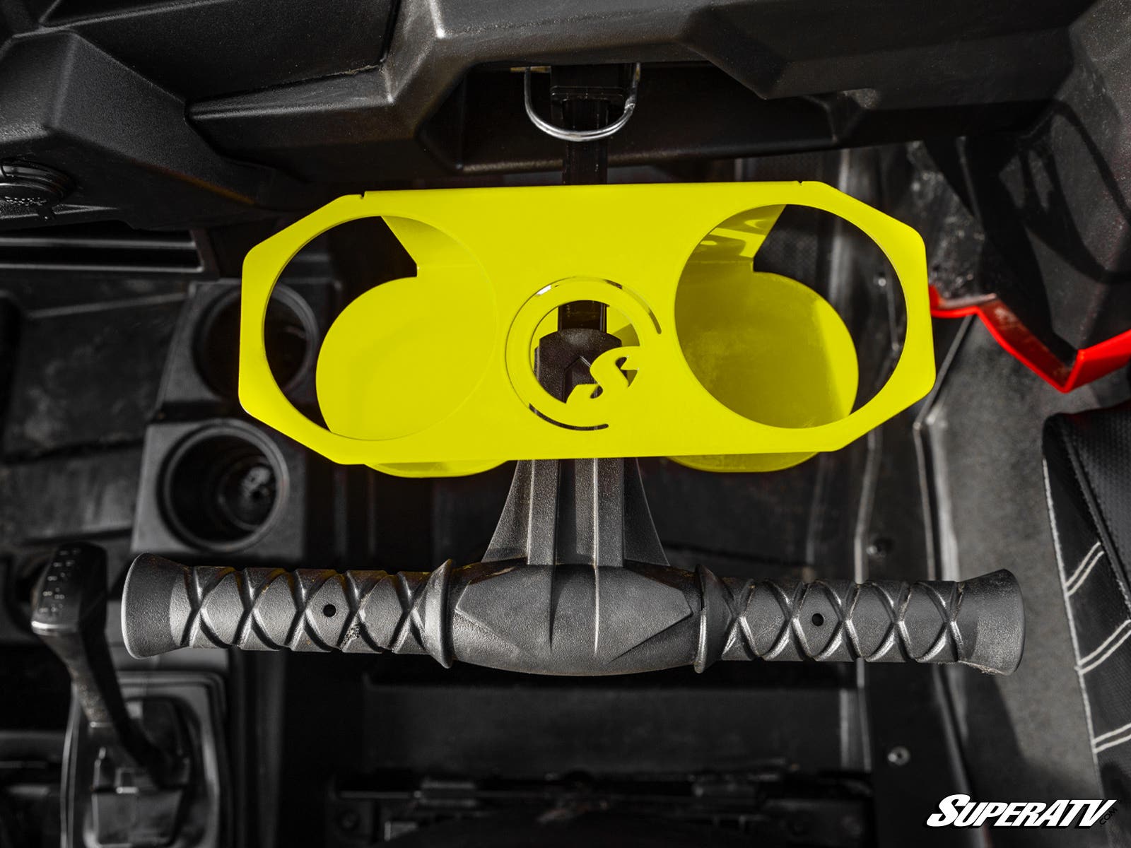 SuperATV Polaris RZR Grab Bar Cup Holder