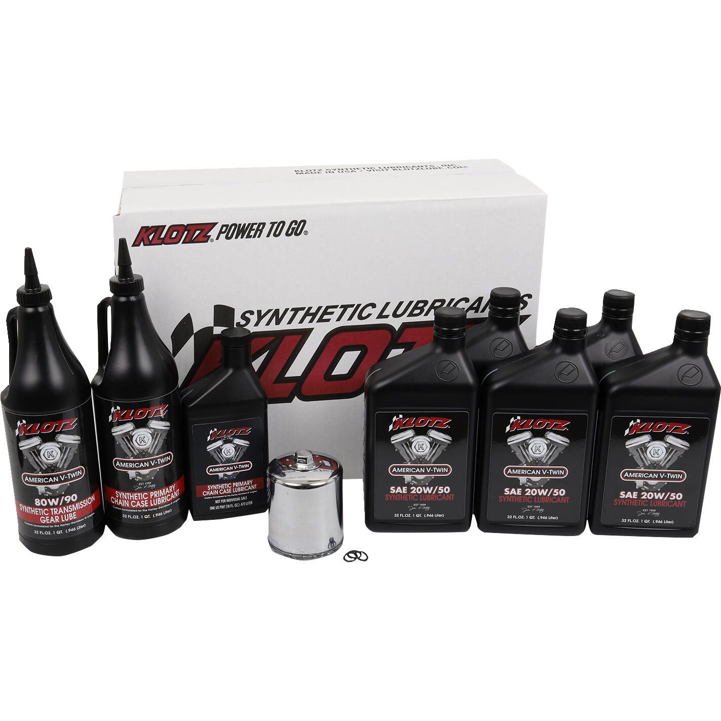 Klotz Premium Oil Change Kit