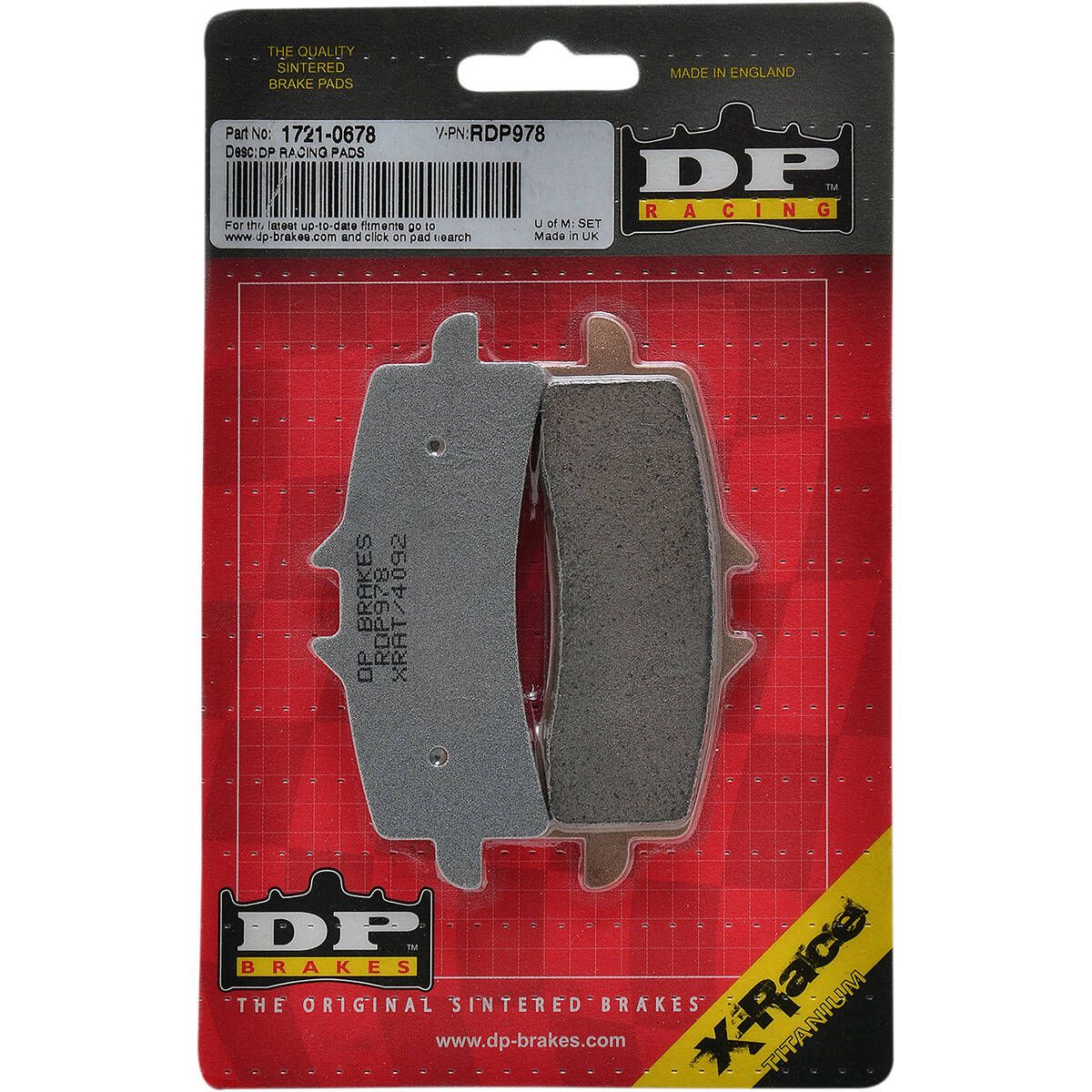 DP Brakes RDP Race Brake Pads