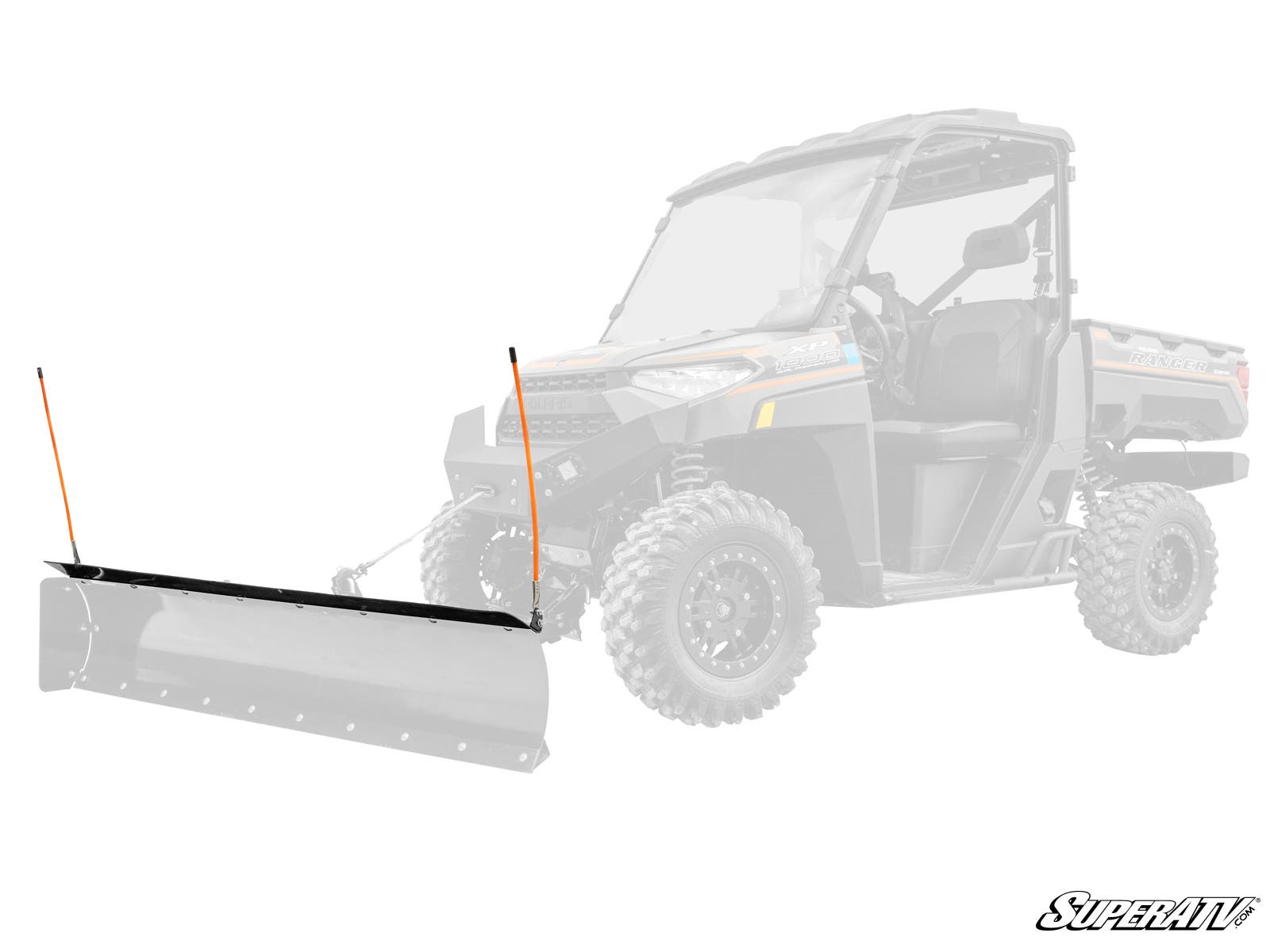 SuperATV Plow Pro Snow Plow Deflector &amp; Marker Kit