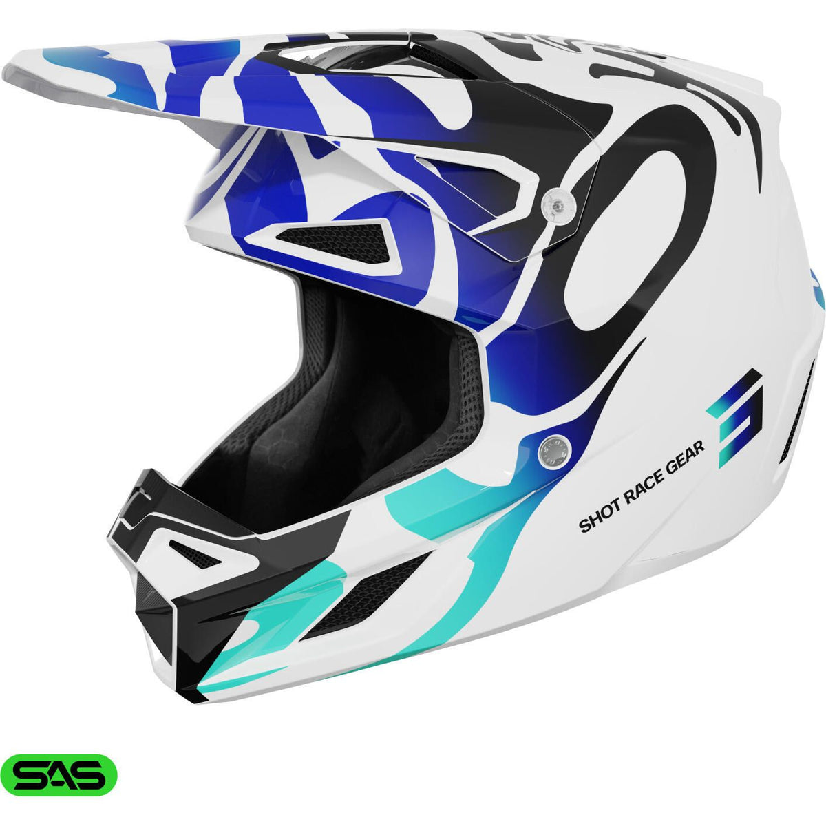 Shot Race Gear Speed Ghost MX Helmet