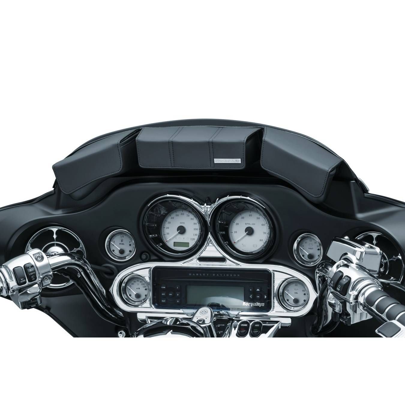 Kuryakyn Traditional 3-Pouch Fairing Bag
