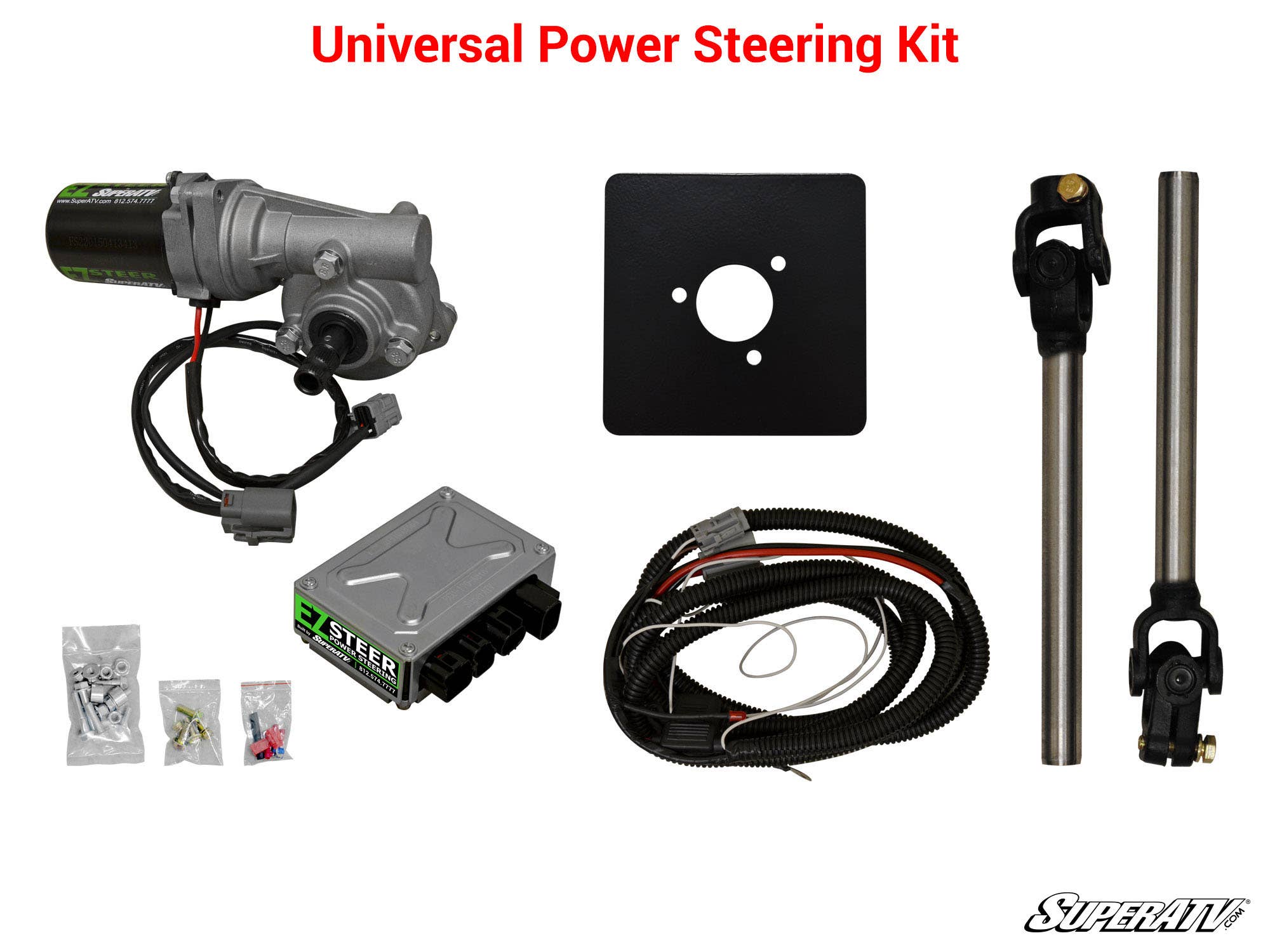 SuperATV Universal Power Steering Kit 220 Watt