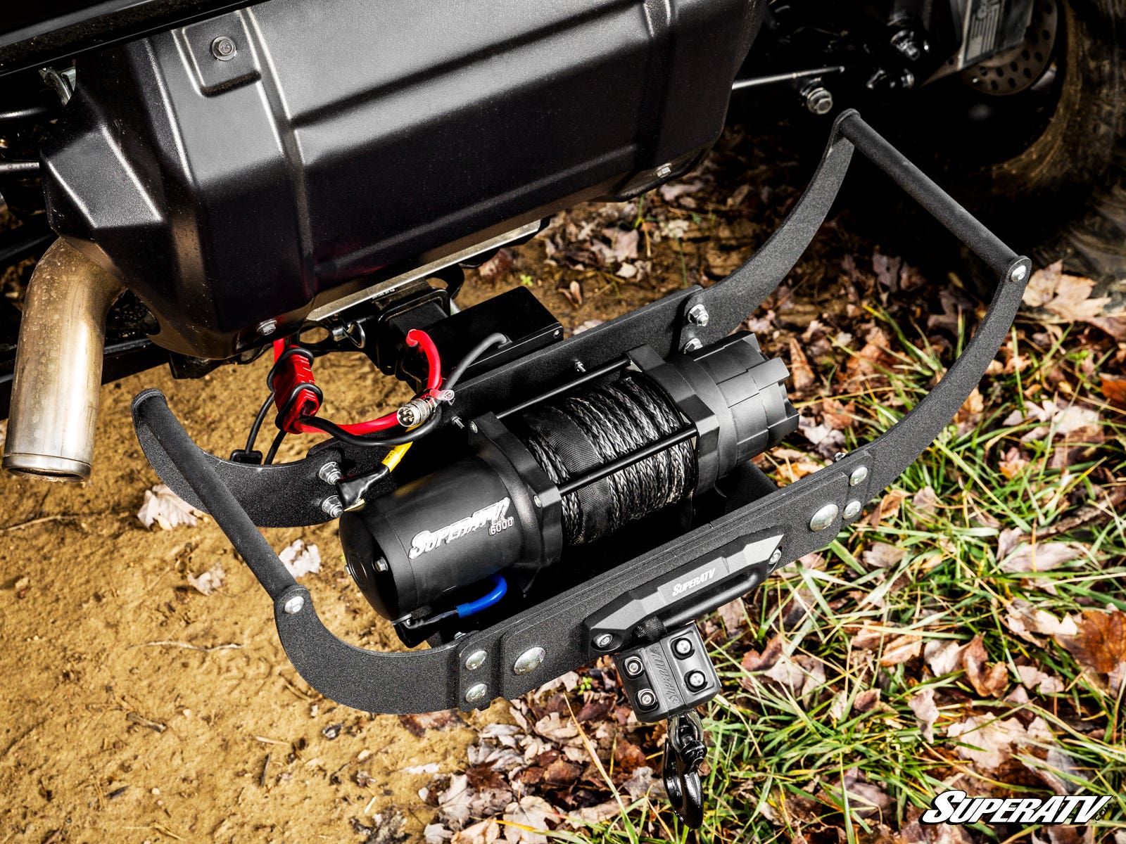 SuperATV All-in-One Quick Connect Winch Kit with 4500lbs Winch