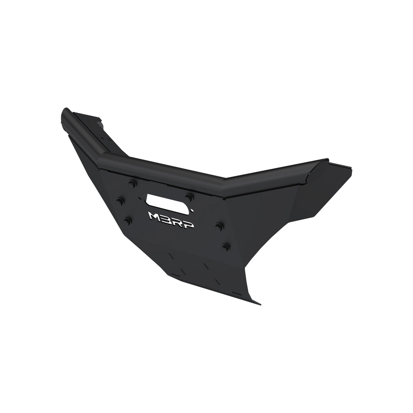 MBRP Black-Coated Steel Front Bumper Kit