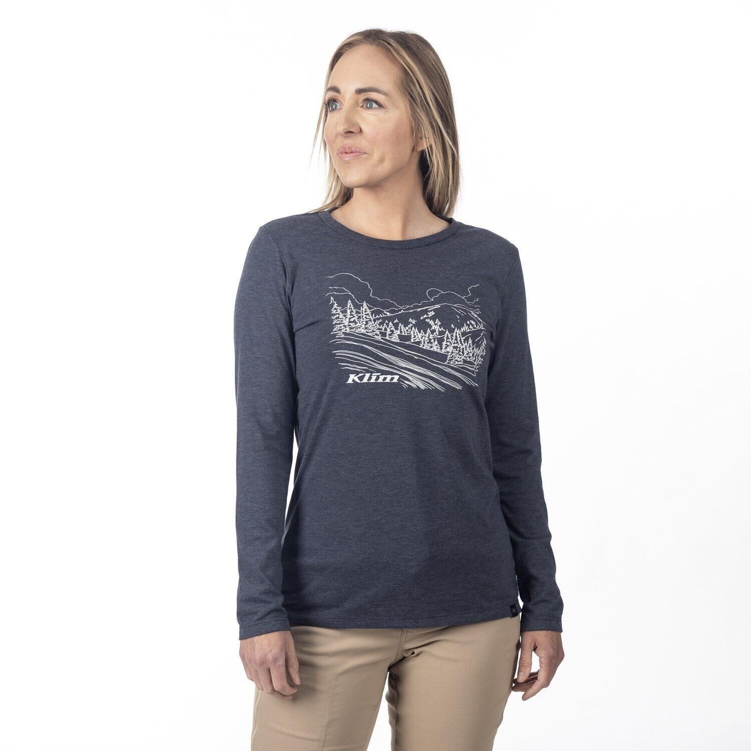 Klim Women's Haven Tri-blend Long Sleeve Tee