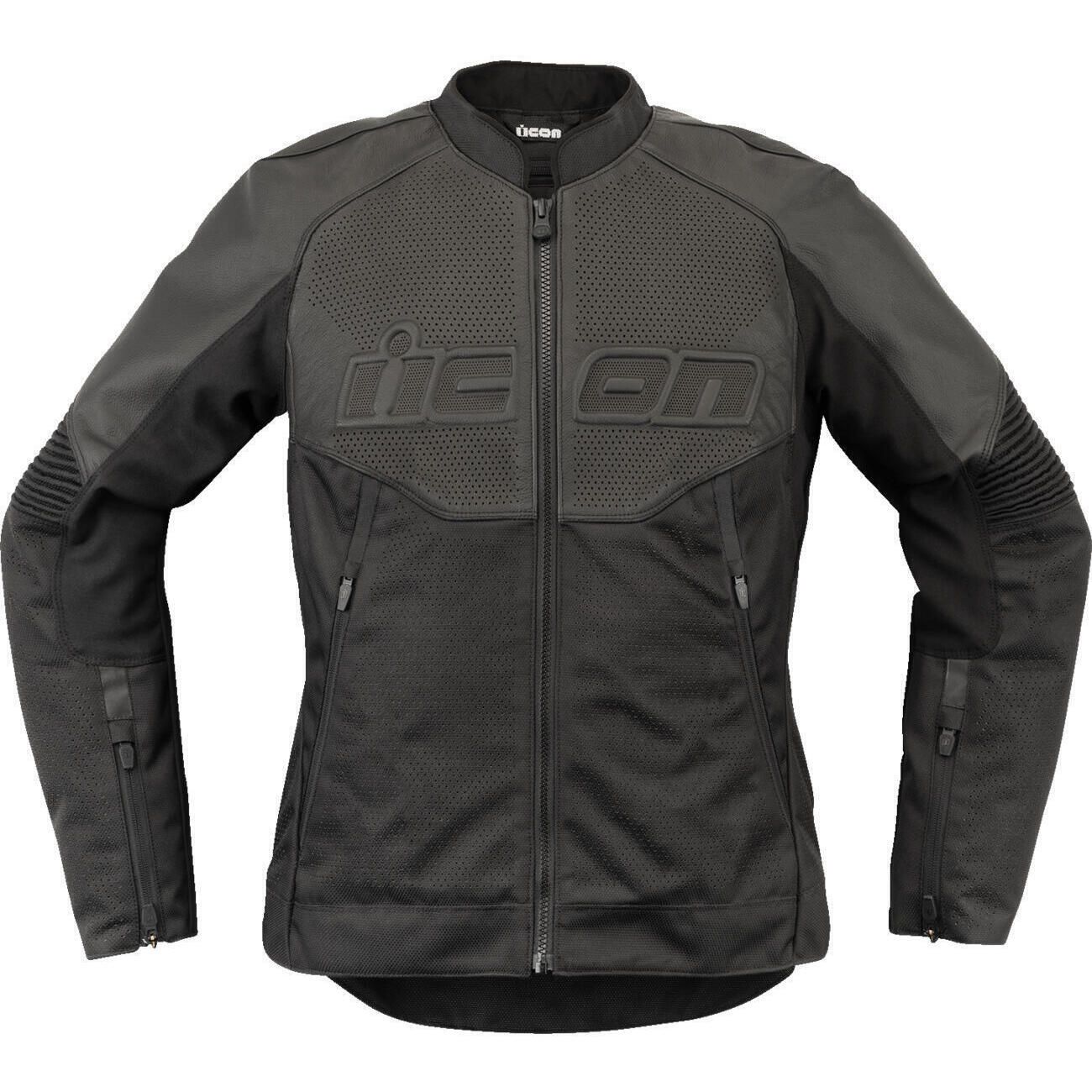 Icon Women's Overlord 3 Leather Jacket