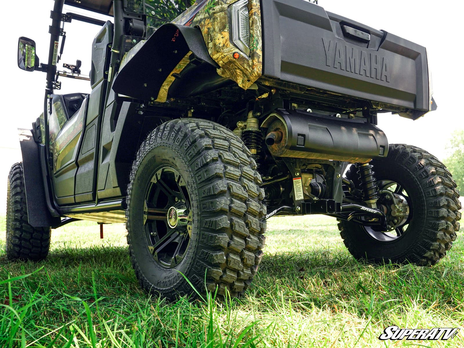 SuperATV Yamaha Viking/Wolverine High Clearance 1.5" Rear Offset A-Arms