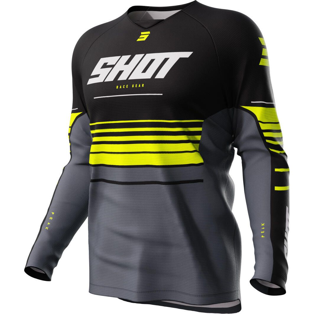 Maillot Shot Race Gear Raw Peak pour jeunes