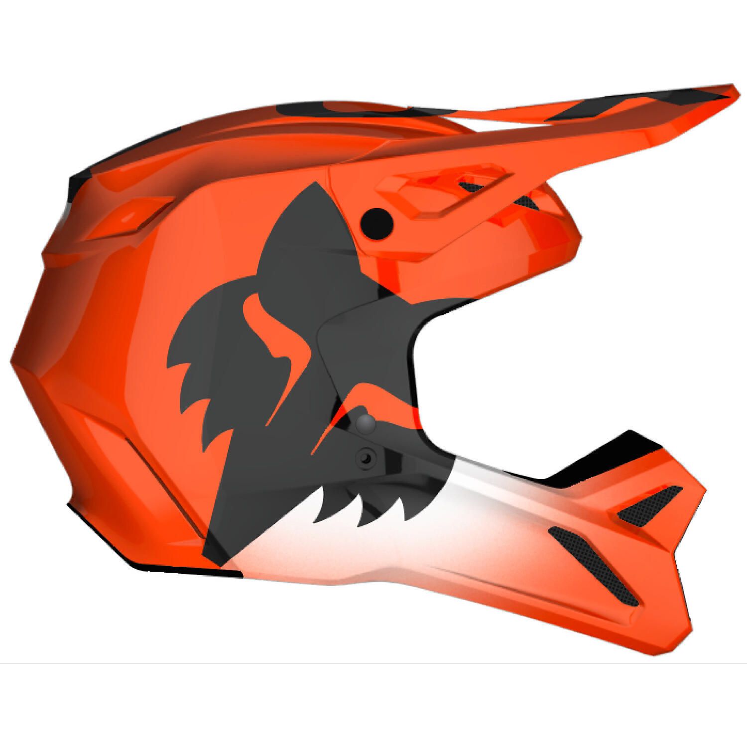 Fox Racing Youth V1 Shield MX Helmet